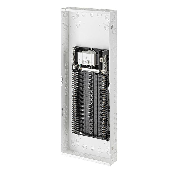 Leviton 200A 120/240V 30 Circuit 30 Spaces Indoor Load Center and Door with Main Breaker, Model LP320-CBD - Orka