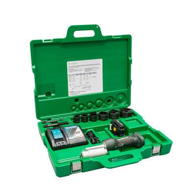 Greenlee Battery-Powered Knockout Punch Driver Tool Kit, Model LS50L11B - Orka