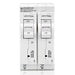 Leviton Surge Protective Device and (2) 1-Pole 20A Thermal Magnetic Circuit Breaker, LSPD2-T - Orka