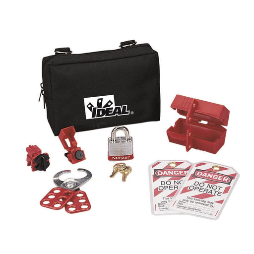 IDEAL Lockout/Tagout Starter Safety Kit, Model 44-973 - Orka