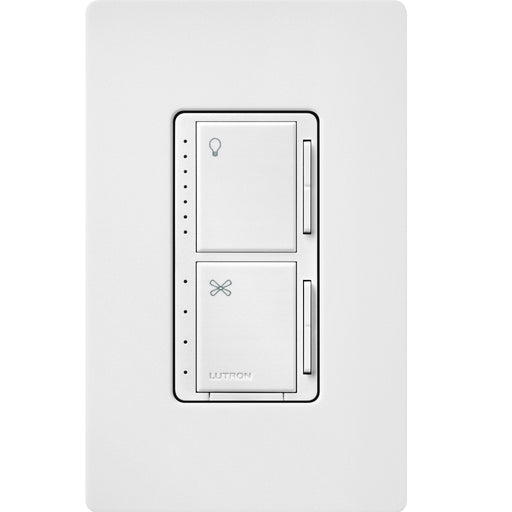 Lutron Maestro Fan Control and Light Dimmer, Model MACL-LFQ-WH - Orka