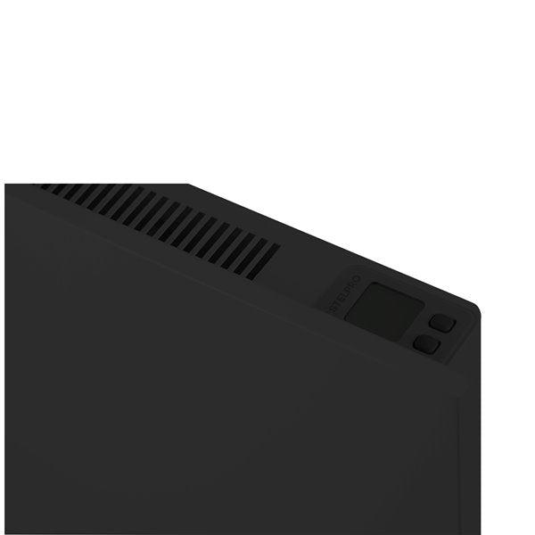 Stelpro 1500W Black Mirage Convector with Built-In Thermostat, Model MIR1502BK - Orka