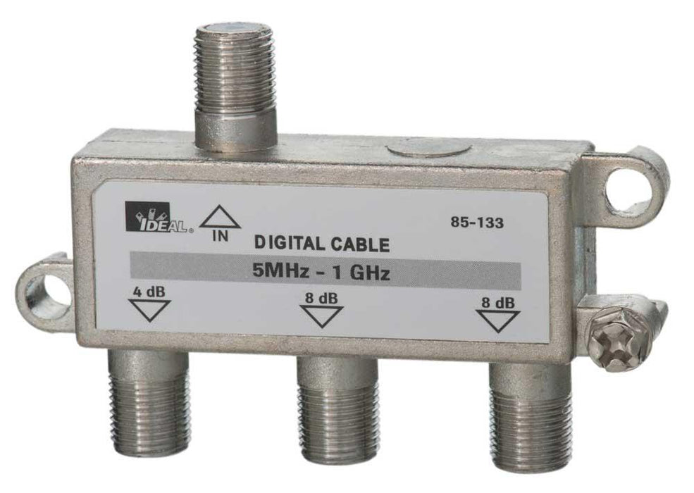 IDEAL 1GHz 3-Way Cable TV/General Purpose Splitters, Model 85-133* - Orka