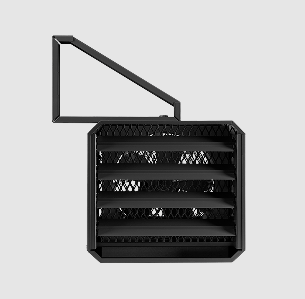 Radiateur soufflant industriel commercial Stelpro Oxford 5 000 W avec thermostat intégré, modèle RUH5TCHAR