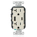 Leviton Type-A & Type-C USB Charger with 20A Tamper-Resistant Receptacle (Light Almond) Model T5833* - Orka