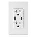 Leviton Type-A & Type-C USB Charger with 20A Tamper-Resistant Receptacle (White) Model T5833 - Orka