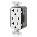 Leviton Dual Type-C USB Charger with 20A Tamper-Resistant Receptacle, White, Model T5835-W - Orka