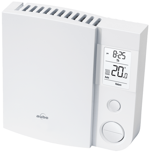 Aube Electronic Triac Switching Programmable Thermostat 3500W, Model TH105PLUS - Orka
