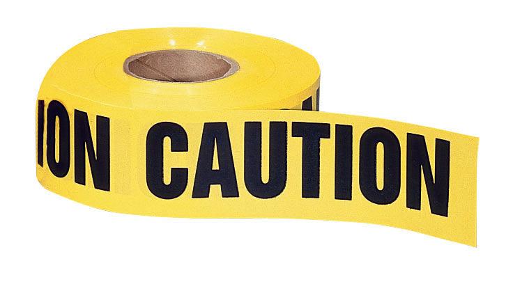 IDEAL "Caution" Yellow Barricade Tape, Model 42-001* - Orka