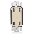 View Leviton 4-Port Type-A USB Wall Outlet Charger (Almond), Model USB4P-T*