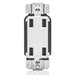 Leviton 4-Port Type-A USB Wall Outlet Charger (White), Model USB4P-W - Orka