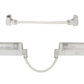 View Liteline ALFT Bar system 6 inch 90° Flexible Bottom Connection, Model ALFT902-WH-3*
