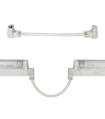 Liteline ALFT Bar system 6 inch 90° Flexible Bottom Connection, Model ALFT902-WH-3 - Orka