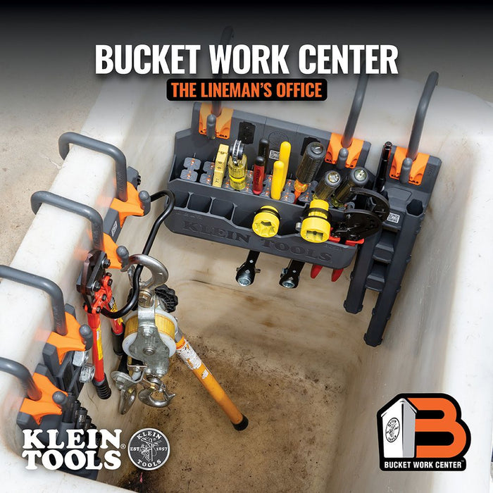 Klein Tools Bucket Work Center Hard Tool Storage Module, S-Hook, Model BC501S*