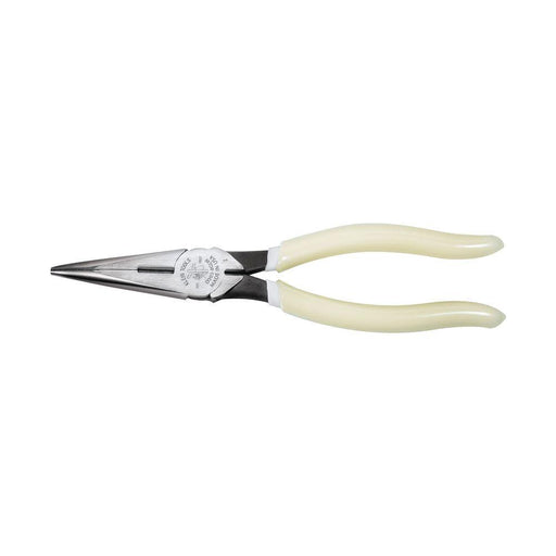 Klein Tools Glow in The Dark Long Nose Side-Cutting Pliers, 8-inch, Model D203-8-GLW - Orka
