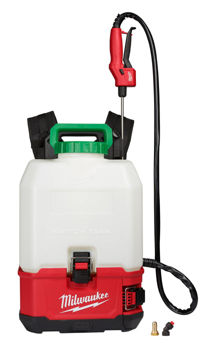 Milwaukee M18 SWITCH TANK™ 4 Gallon Backpack Sprayer (Tool Only), Model 2820-20PS - Orka