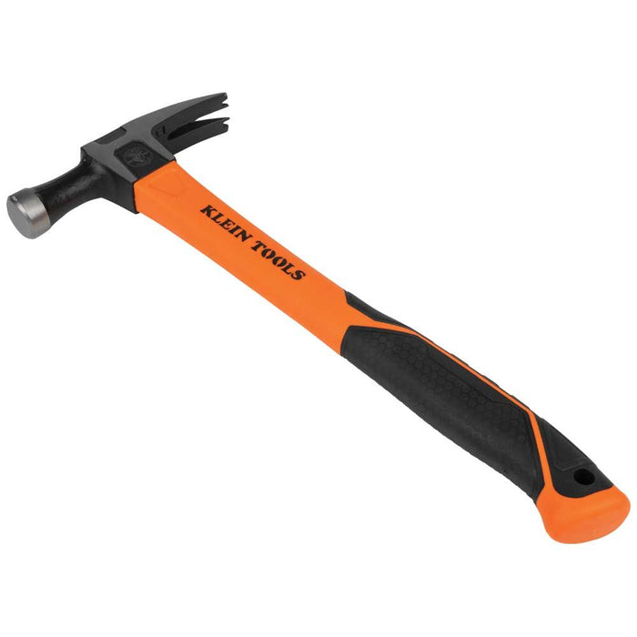 Klein Tools Straight-Claw Hammer, 18-oz, 15" Length, Model H80718*