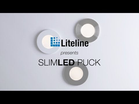 Lite Line Led Liteline LED 3-Puck Matte Nickel Light Kit, Model UCP-LED3-MN — Orka