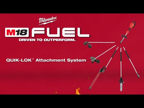 Milwaukee M18 Fuel Quik-Lok 10 in. Pole Saw Attachment (Tool Only Milwaukee M18 Fuel Quik-Lok 10 in. Pole Saw Attachment (Tool Only