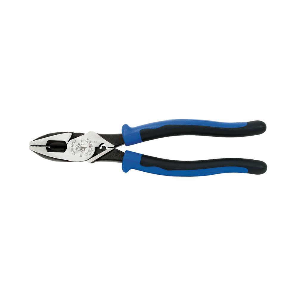 Klein Tools Lineman's Pliers, Fish Tape Pull/Crimping, 9-Inch