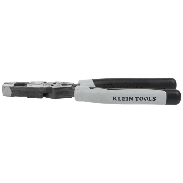 Klein Tools Hybrid Pliers with Crimper, Fish Tape Puller and Wire Stripper, Model J2159CRTP*