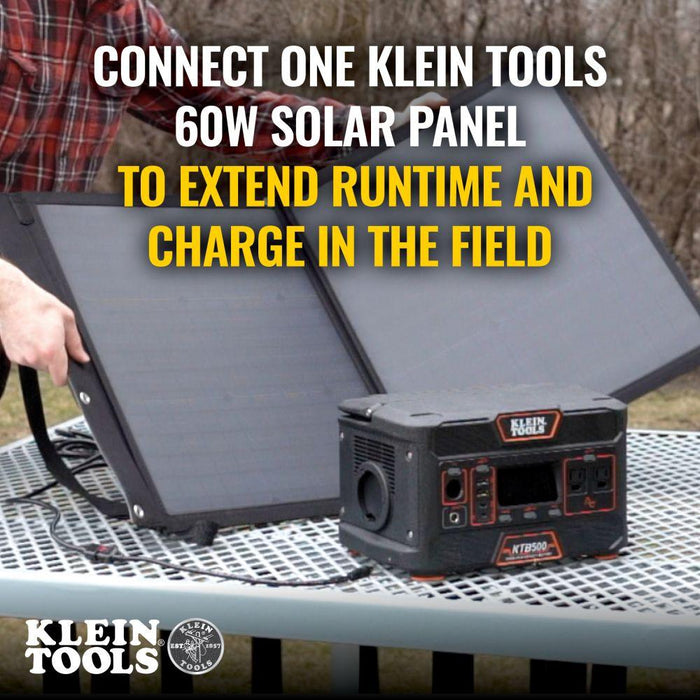 Klein Tools Portable Power Station, 500w, Model KTB500* - Orka