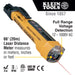 Klein Tools Non-Contact Voltage Tester Pen, 12-1000V AC, with Laser Distance Meter, Model NCVT-6 - Orka