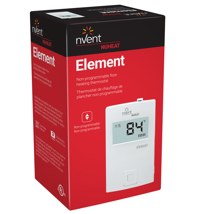 nVent Nuheat Element - Basic Electronic Floor Heating Thermostat (dual voltage) - AC0057 - Orka