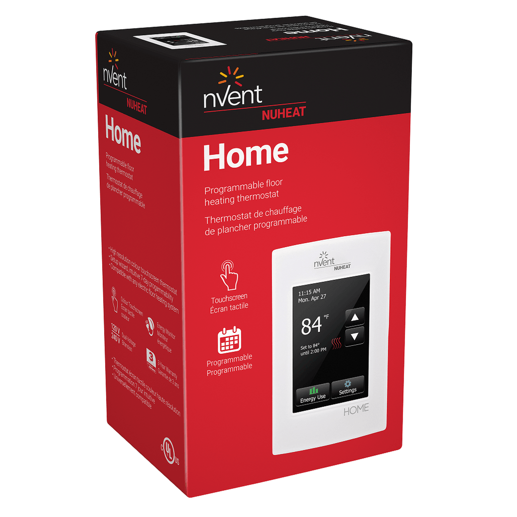 nVent Nuheat Home Touchscreen & Programmable Floor Heating Thermosta