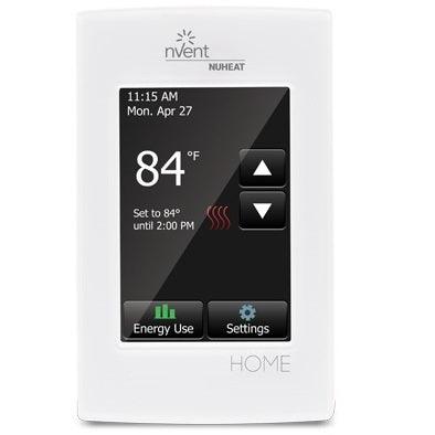 nVent Nuheat Home - Touchscreen & Programmable Floor Heating Thermostat (dual voltage) - AC0056 - Orka