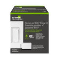 View Leviton Decora Smart No-Neutral Kit Dimmer & Wi-Fi Bridge Retrofit for Homes without Neutral Wire, in White, Model DNKIT-W
