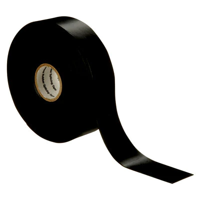 3M 1" wide Scotch Linerless Rubber Splicing Tape, Black, Model 130C-1X30