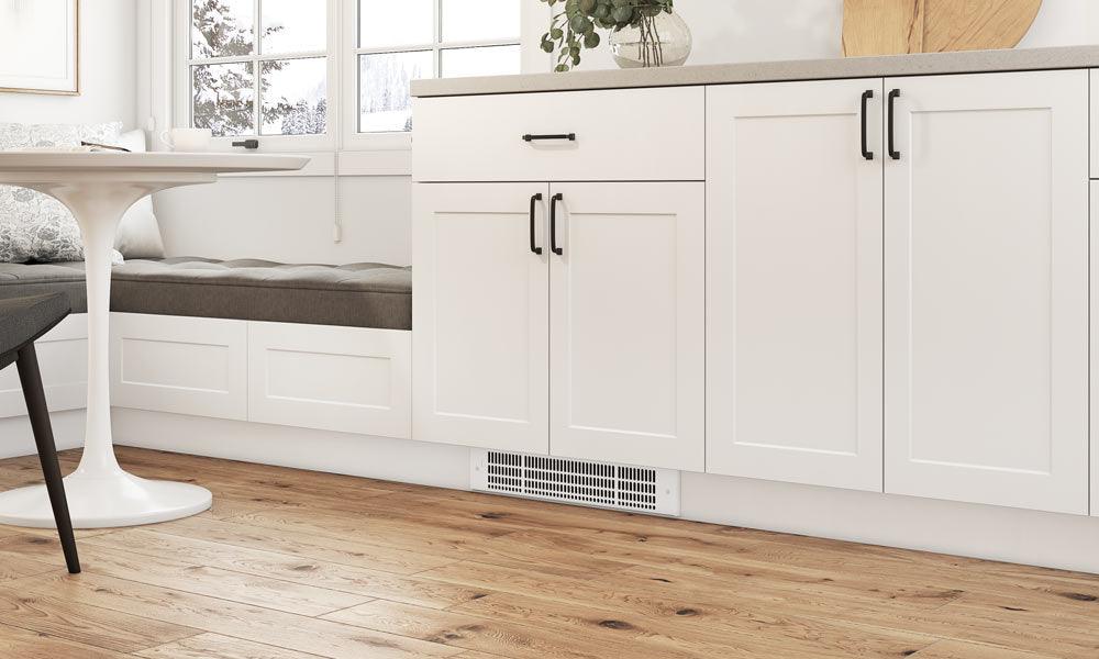 Kitchen Plinth Heater With Thermostat Kick Plate Under Cabinet