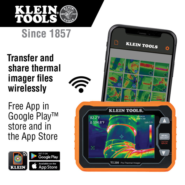 Klein Tools Rechargeable Pro Thermal Imager, Model TI290
