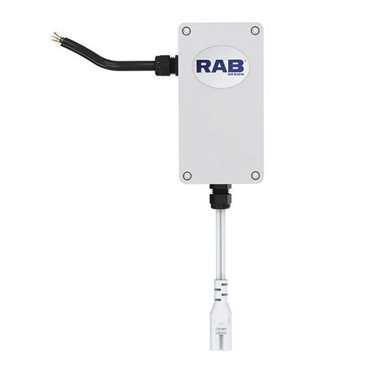 RAB Design Lighting Wiring Compartment with 60" Cord for UC120 Under cabinet Lights, Model 089991 - Orka