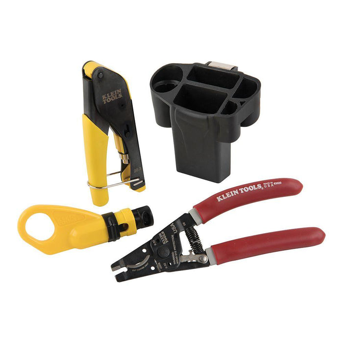 Klein Tools Coax Cable Installation Kit with Hip Pouch, Model VDV011-852* - Orka