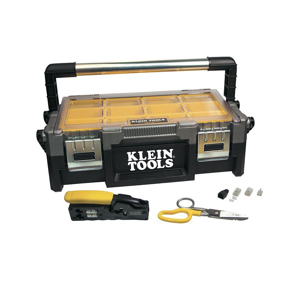 Klein Tools VDV ProTech Data & Coaxial Kit, Model VDV001-833