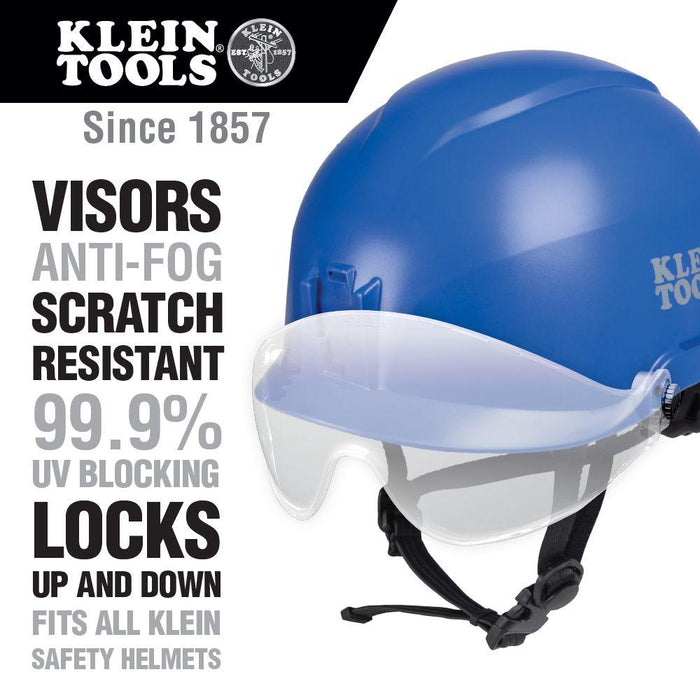 Klein Tools Safety Helmet Visor, Clear Model VISORCLR - Orka