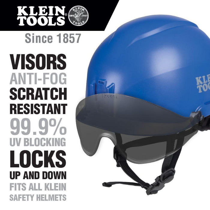 Klein Tools Safety Helmet Visor Gray, Model VISORGRAY* - Orka